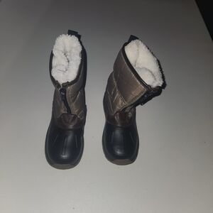 Carter's Kids Brown Vermont2 Cold Weather Snow Boots Size Toddler Q2